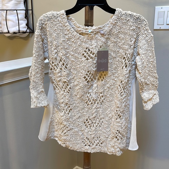 Anthropologie Tops - Anthropologie Knitted and Knotting Sweater